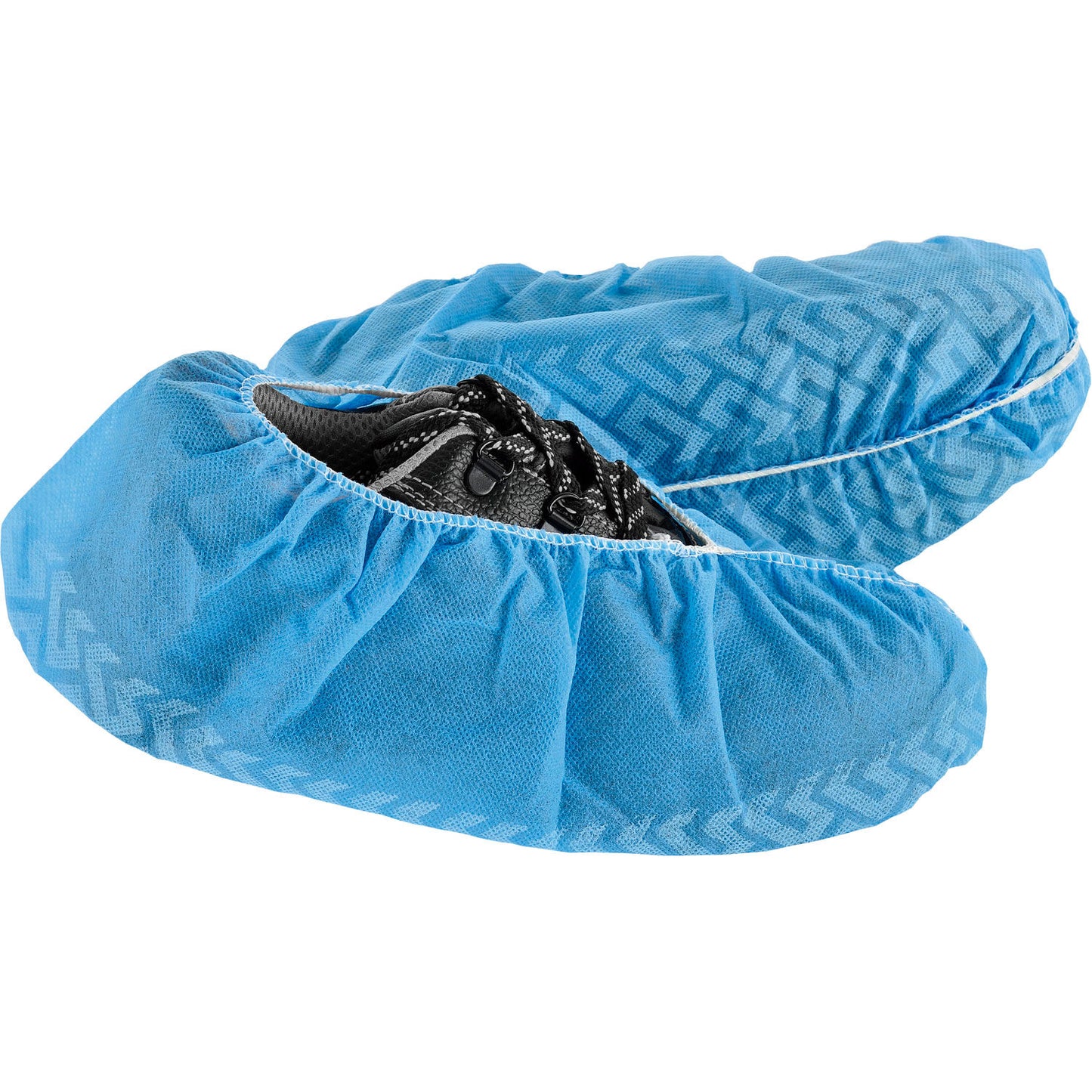 Global Industrial Standard Disposable Shoe Covers, Size 6-11, Blue, 150 Pairs/Case (WB708197ABL)
