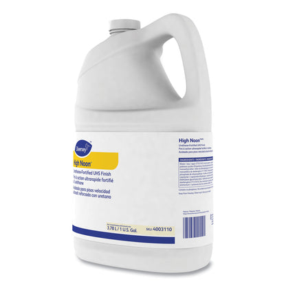Diversey™ High Noon Urethane-Fortified UHS Floor Finish, Liquid, 1 gal Bottle, 4/Carton (DVS4003110)