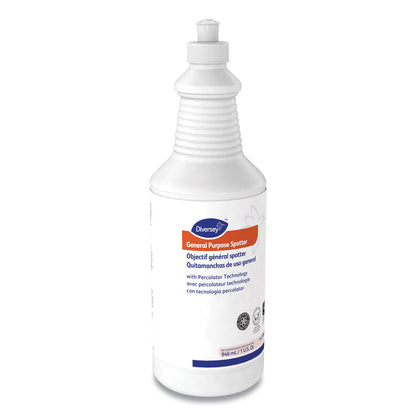 Diversey™ General Purpose Spotter, Floral Scent, Liquid, 1 qt Squeeze Bottle, 6/Carton (DVO101109763)