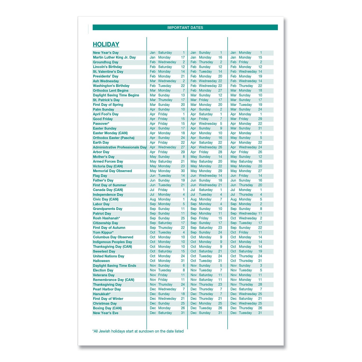 house-of-doolittle-express-track-recycled-weekly-appointment-book-monthly-planner-num-hod29402_5