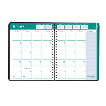 house-of-doolittle-express-track-recycled-weekly-appointment-book-monthly-planner-num-hod29602_2