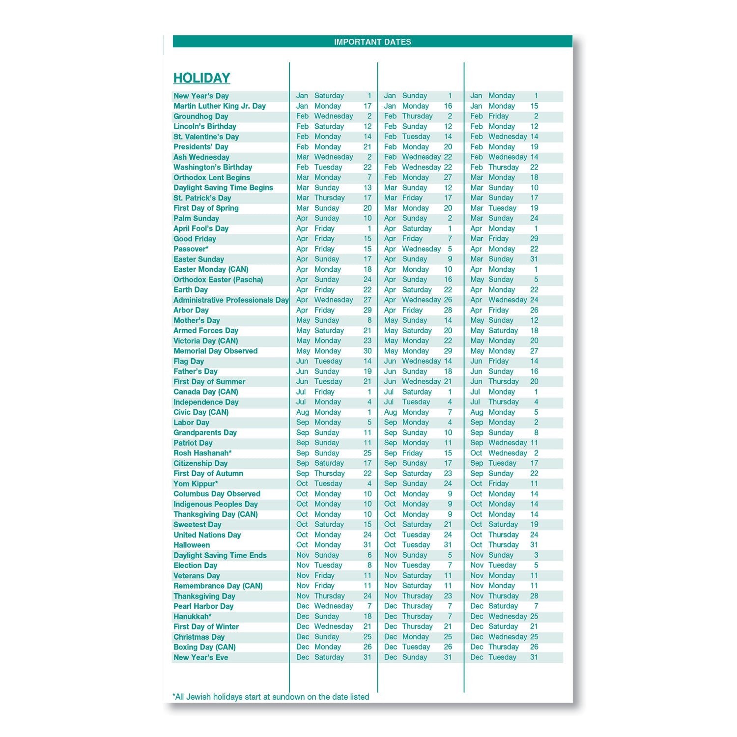 house-of-doolittle-express-track-recycled-weekly-appointment-book-monthly-planner-num-hod29602_5