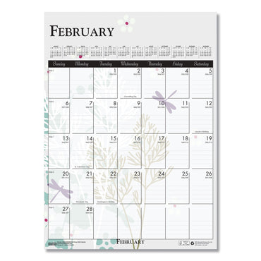 house-of-doolittle-recycled-wild-flower-wall-calendar-num-hod3462_2