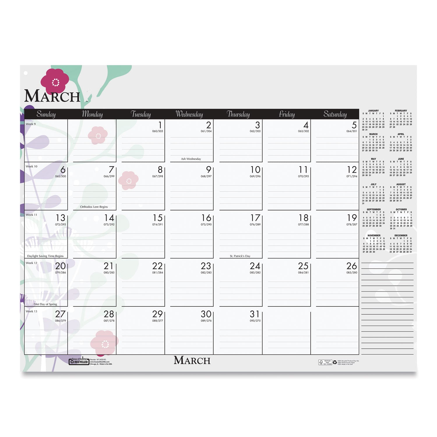 house-of-doolittle-recycled-desk-pad-calendar-num-hod1976_4