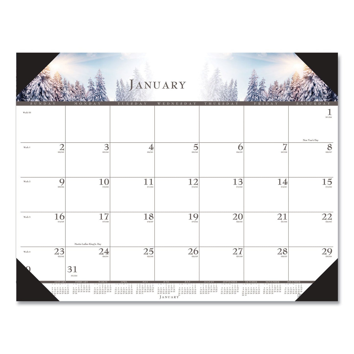 house-of-doolittle-recycled-full-color-monthly-desk-pad-calendar-num-hod140hd_2