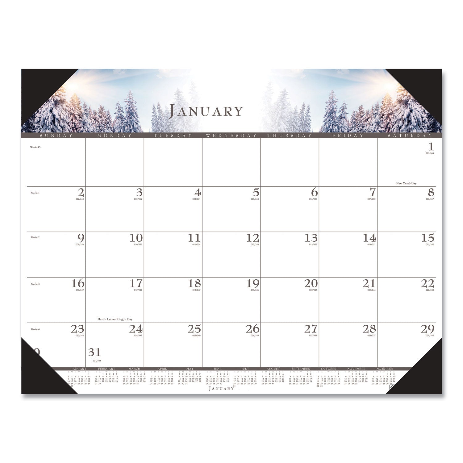 house-of-doolittle-recycled-full-color-monthly-desk-pad-calendar-num-hod140hd_2