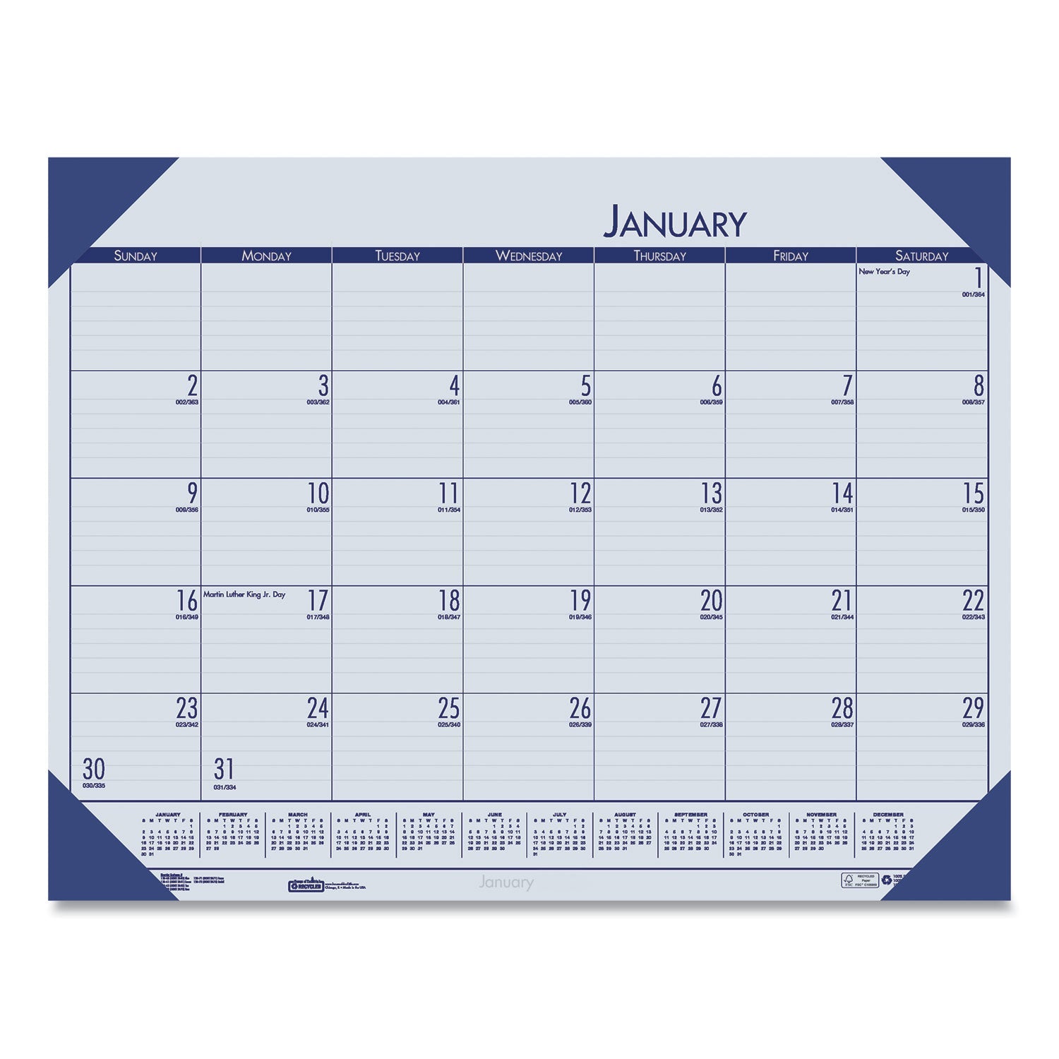 house-of-doolittle-ecotones-recycled-monthly-desk-pad-calendar-num-hod124640_1