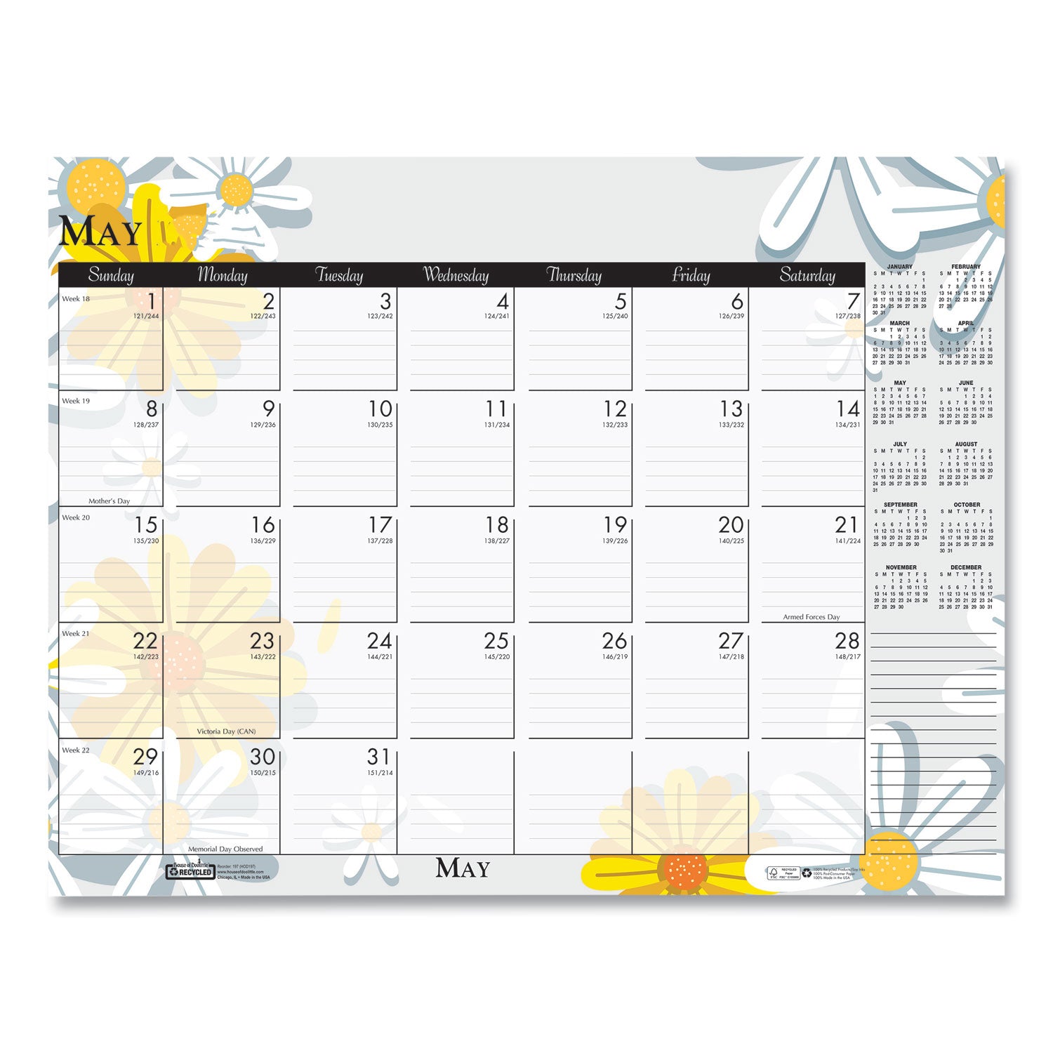 house-of-doolittle-recycled-desk-pad-calendar-num-hod1976_6