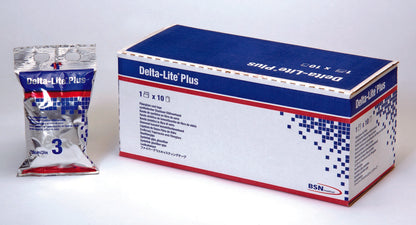 Delta-Lite® Plus Cast Tape 4 Inch X 12 Foot Fiberglass / Resin Red (653374_BX)
