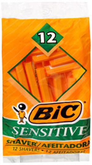 Bic® Sensitive Personal Razor Single Edge Single Blade NonSterile Disposable (785314_PK)