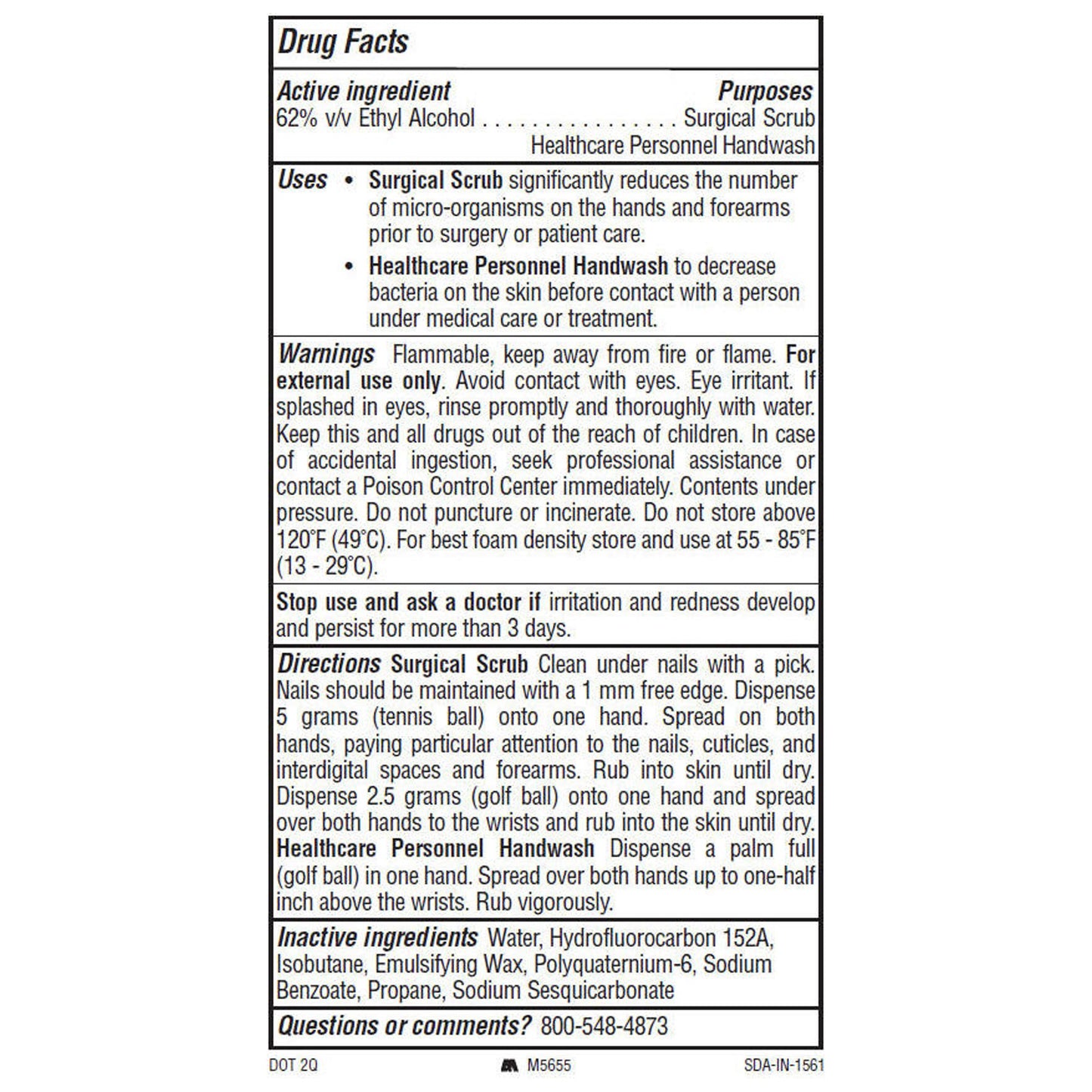 Alcare® Plus Hand Sanitizer 9 oz. Ethyl Alcohol Foaming Aerosol Can (207082_EA)