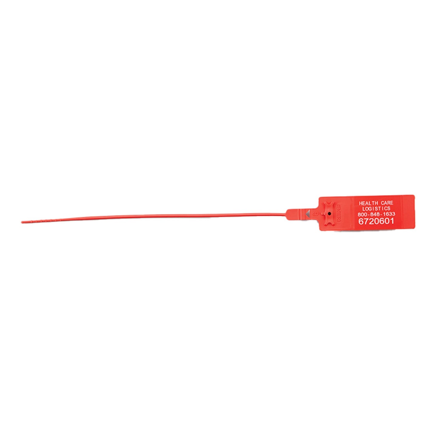 Health Care Logistics Secure-Pull Breakable Seal Red Plastic 9-1/2 Inch (381207_PK)