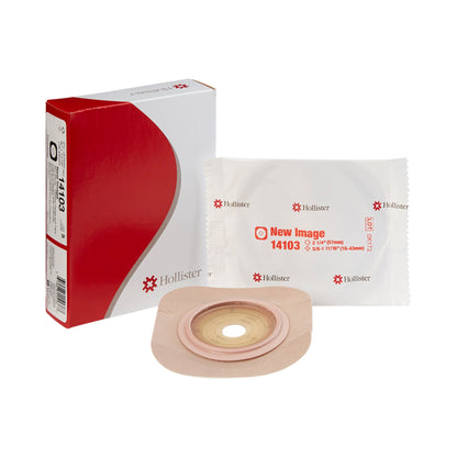 New Image™ FormaFlex Ostomy Barrier Moldable, Extended Wear Adhesive Tape 57 mm Flange Red Code System Up to 1-11/16 Inch Opening (766174_BX)