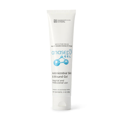 Anasept® Antimicrobial Skin and Wound Gel Antimicrobial Hydrogel 3 oz. Gel / Amorphous NonSterile (738730_EA)