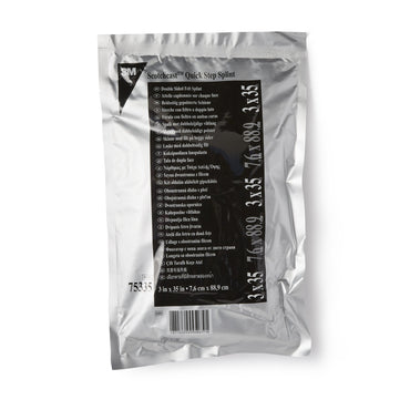 3M™ Scotchcast™ Quick Step Double Sided Felt Padded Precut Splint 3 X 35 Inch Felt / Fiberglass White (1193019_CS)
