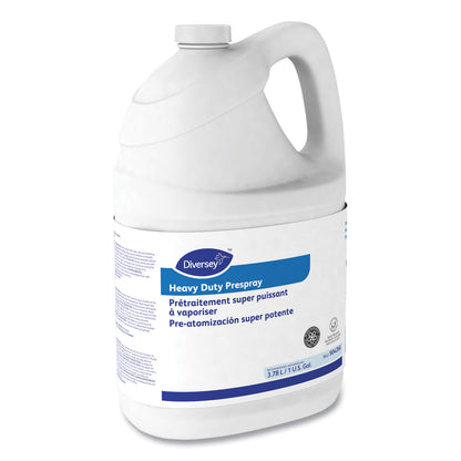 Diversey™ Carpet Cleanser Heavy-Duty Prespray, Fruity Scent, 1 gal Bottle, 4/Carton (DVO101109737)
