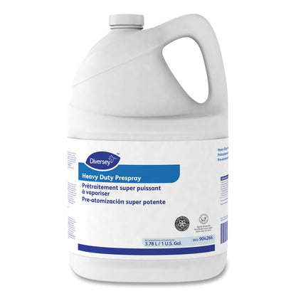 Diversey™ Carpet Cleanser Heavy-Duty Prespray, Fruity Scent, 1 gal Bottle, 4/Carton (DVO101109737)