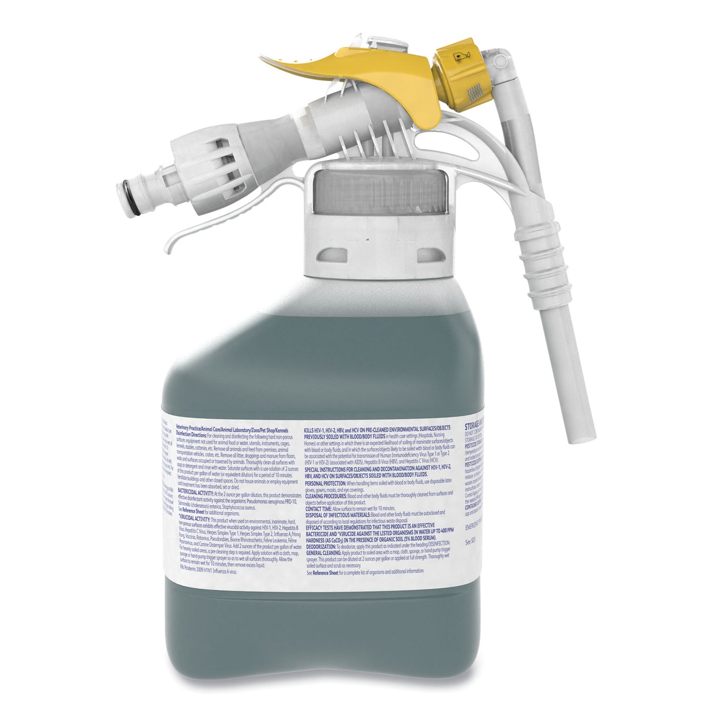 Diversey™ Crew Restroom Floor/Surface Non-Acid Disinfectant Cleaner, Fresh, 50.7 oz Bottle, 2/Carton (DVS101105996)