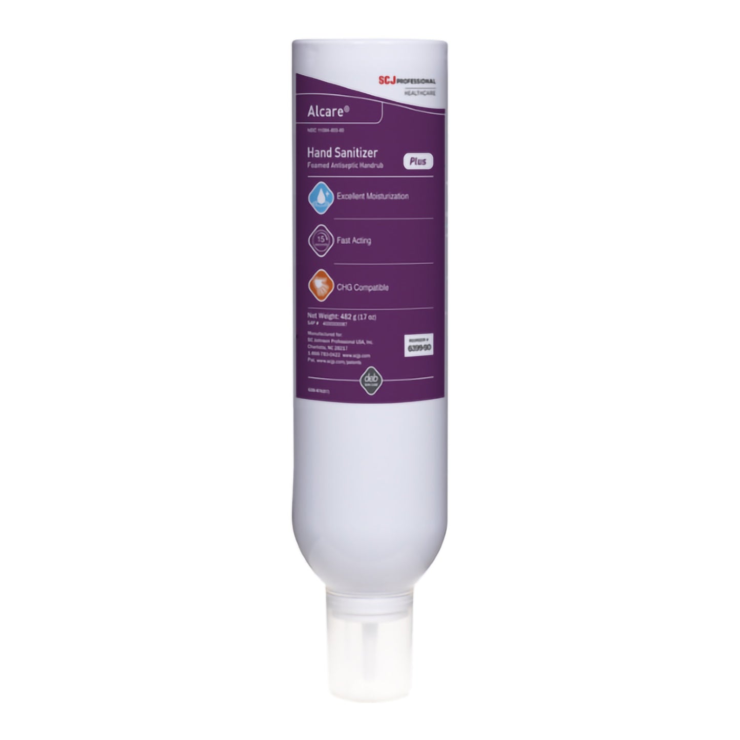 Alcare® Plus Hand Sanitizer 17 oz. Ethyl Alcohol Foaming Aerosol Can (559403_CS)
