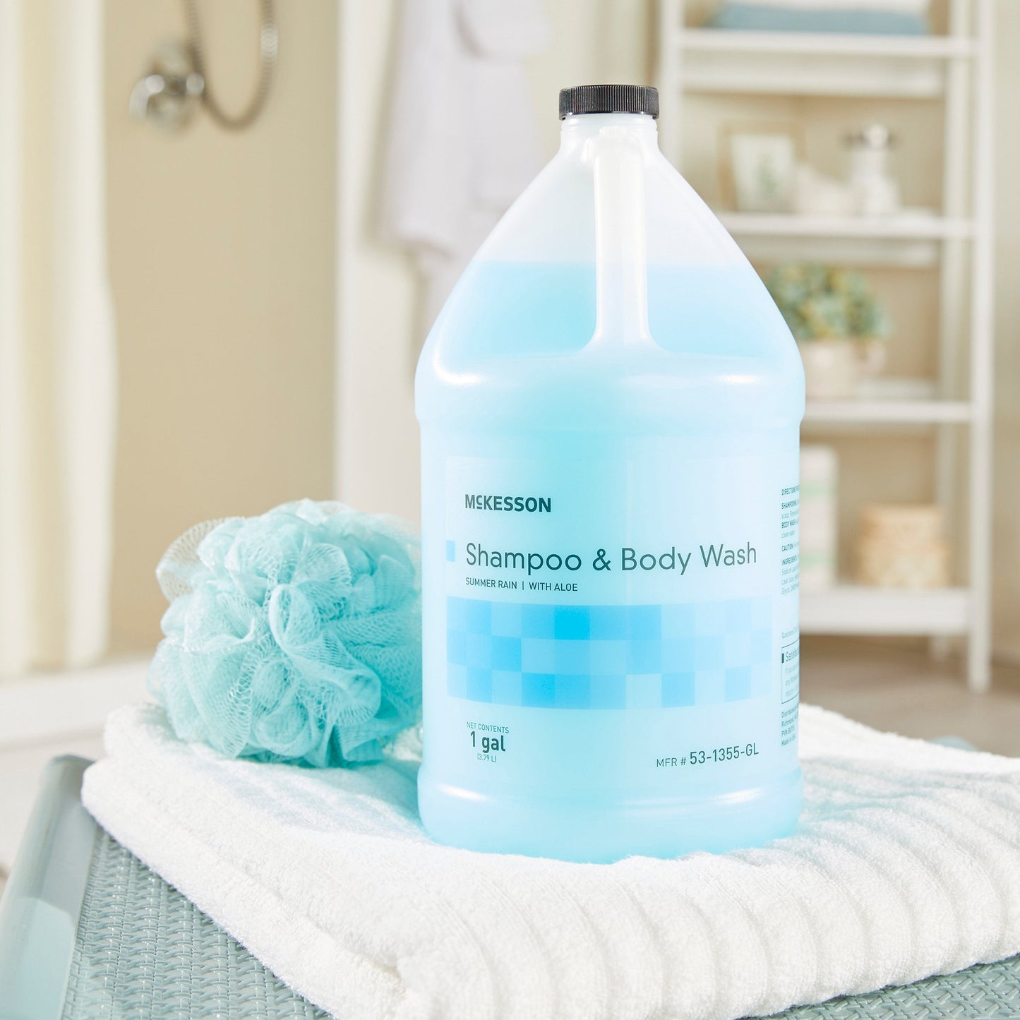 McKesson Shampoo and Body Wash 1 gal. Jug Summer Rain Scent (877019_CS)
