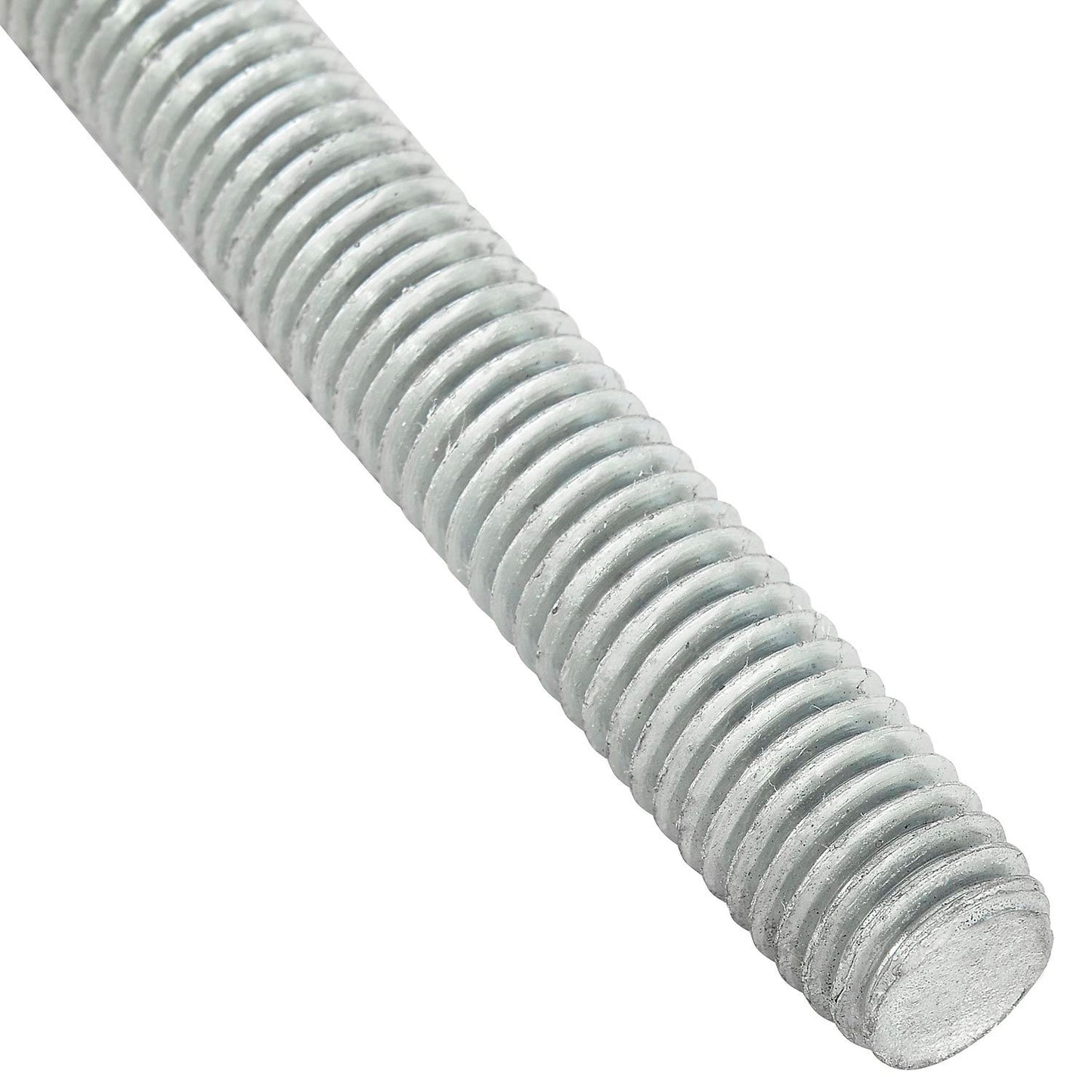 Global Industrial 3/8-16 x 6 feet, Threaded Rod - Zinc Plated Carbon Steel (WB713128)