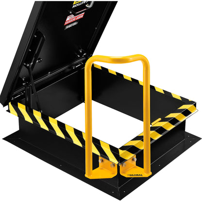 Global Industrial Powder Coated, Steel Roof Hatch Safety Extension Handle (WB713157)