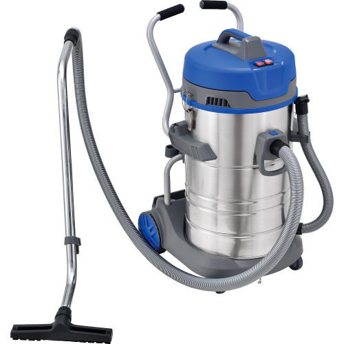 Global Industrial Stainless Steel HEPA Wet/Dry Vacuum, 21 Gallon Cap. (WB713166)