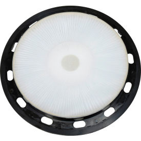 Global Industrial Replacement HEPA Filter For 713165 Canister Vacuums (WB713167)