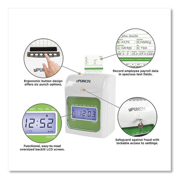 upunch-ub1000-electronic-non-calculating-time-clock-bundle-num-ppzub1000_2