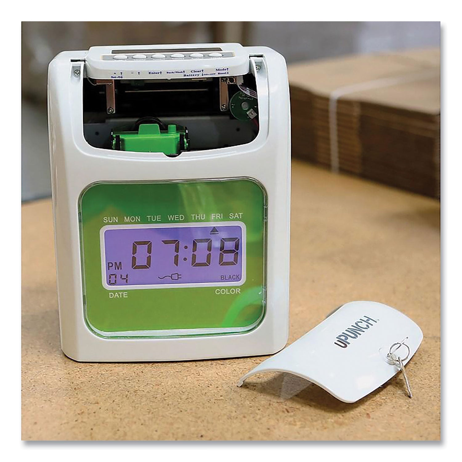 upunch-ub1000-electronic-non-calculating-time-clock-bundle-num-ppzub1000_4