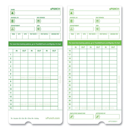 upunch-time-clock-cards-for-upunch-hn3000-two-sides-7-37-x-3-37-50-pack-ppzhntcg1050_2
