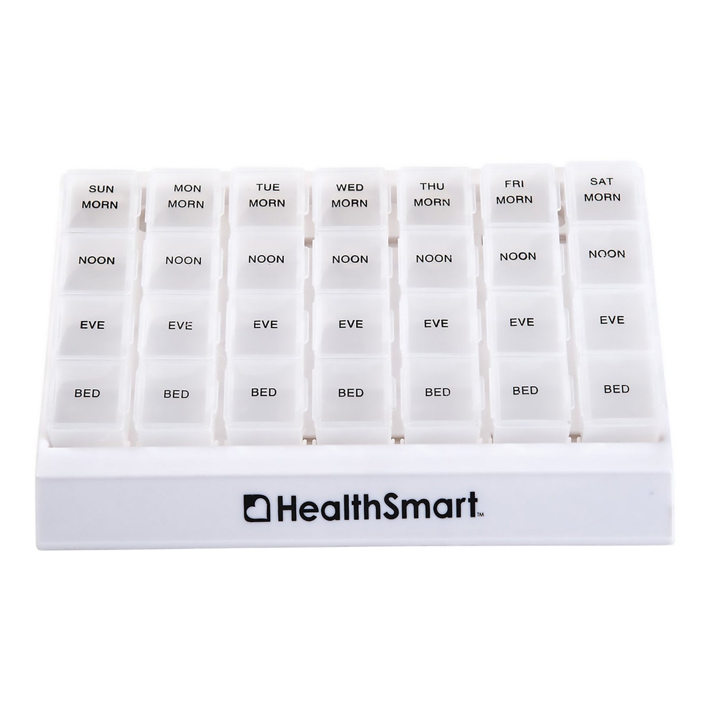 HealthSmart® Pill Organizer Large 7 Day 4 Dose (724874_EA)