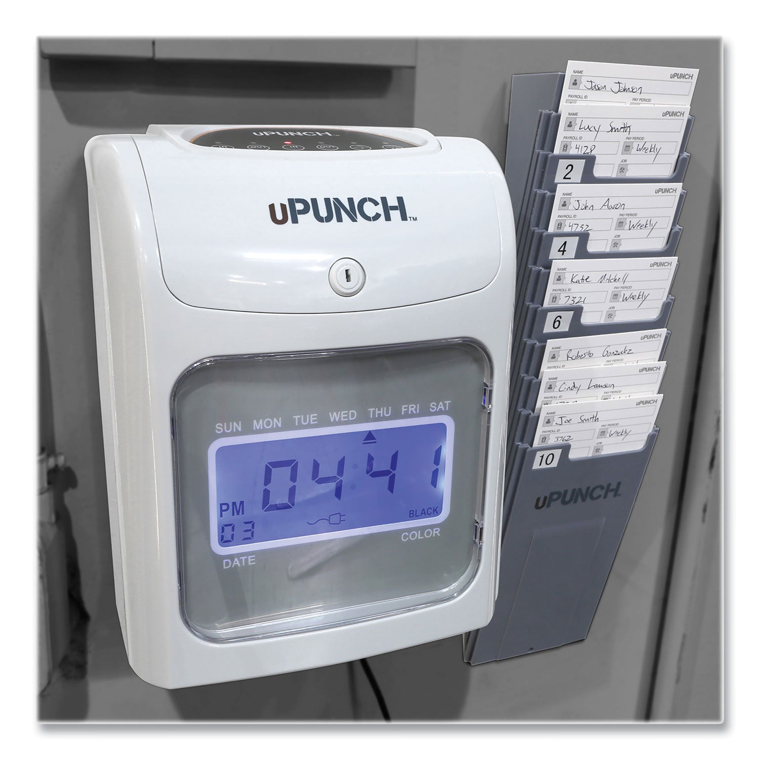 upunch-hn2500-electronic-calculating-time-clock-bundle-num-ppzhn2500_5