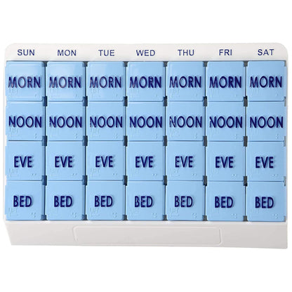 Medi Tray Pill Organizer 7 Day 4 Dose (870233_EA)