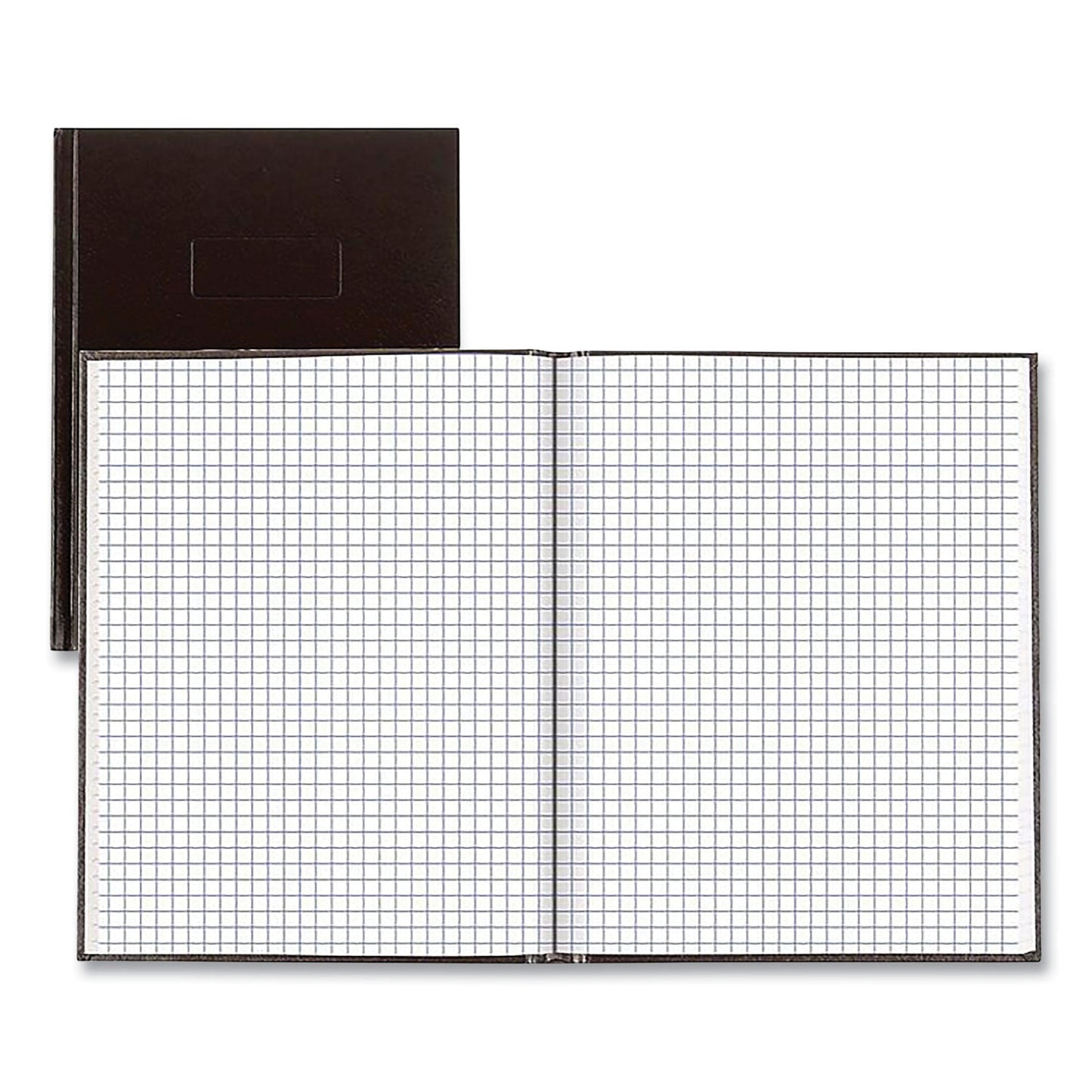 professional-quad-notebook-quadrille-rule-4-sq-in-black-cover-96-9-25-x-7-25-sheets-reda9q_2