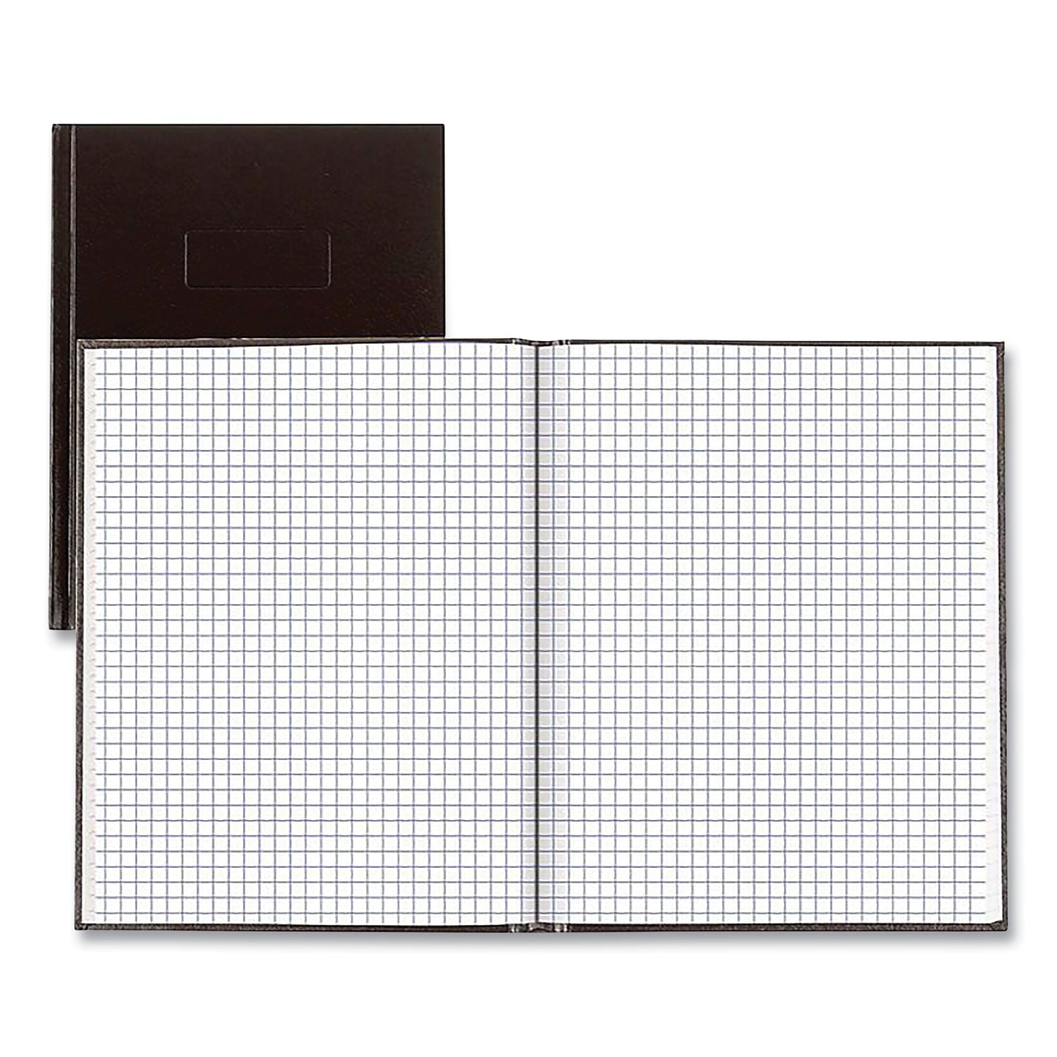 professional-quad-notebook-quadrille-rule-4-sq-in-black-cover-96-9-25-x-7-25-sheets-reda9q_2