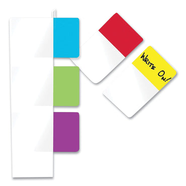 Redi-Tag® Removable Page Flags, Red/Blue/Green/Yellow/Purple, 100/Color, 500/Pack (RTG76825)