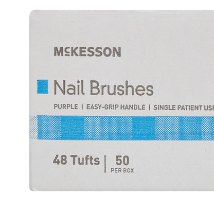 McKesson Nail Brush Soft Bristles Purple (940523_CS)
