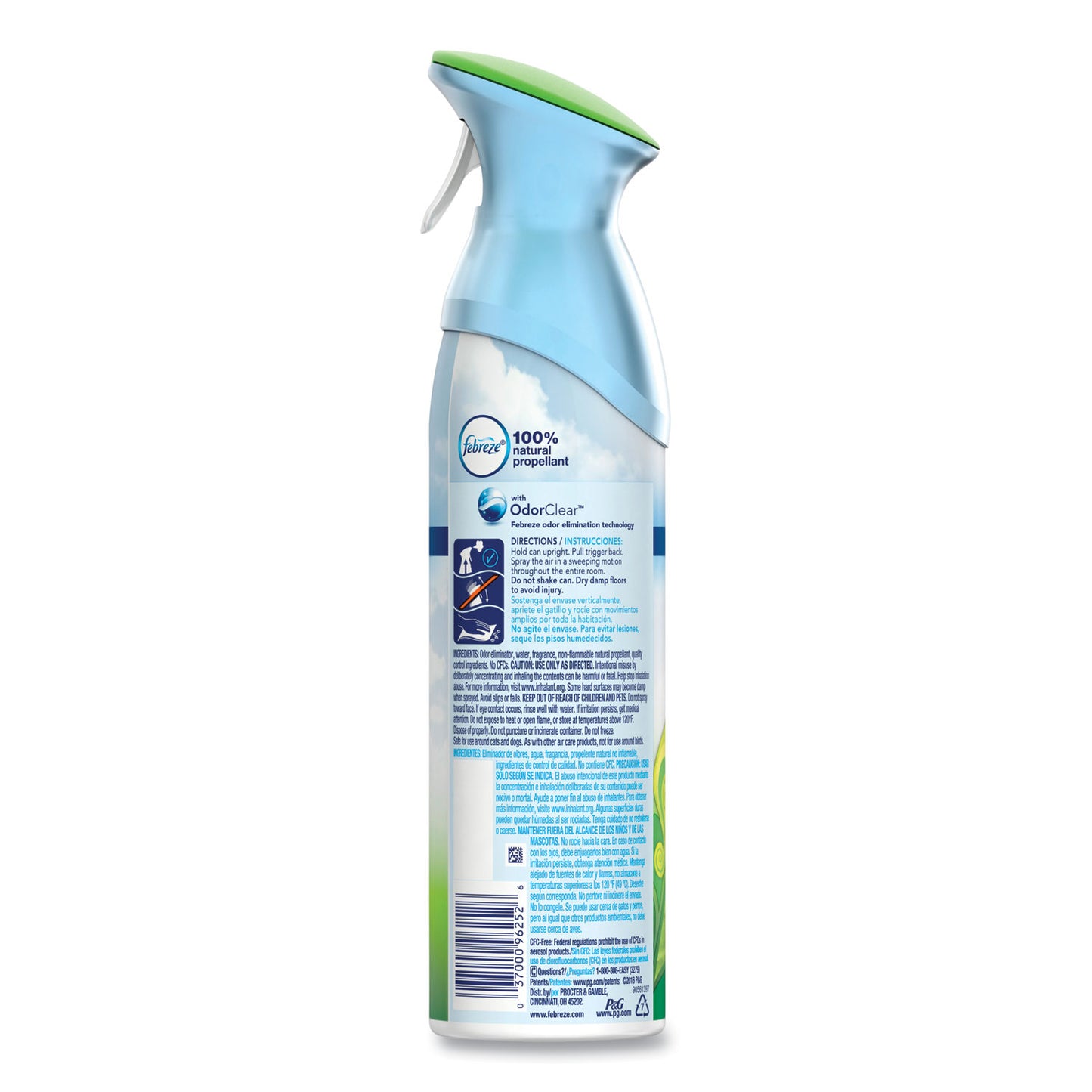 Febreze® AIR, Gain Original, 8.8 oz Aerosol Spray, 6/Carton (PGC19929)