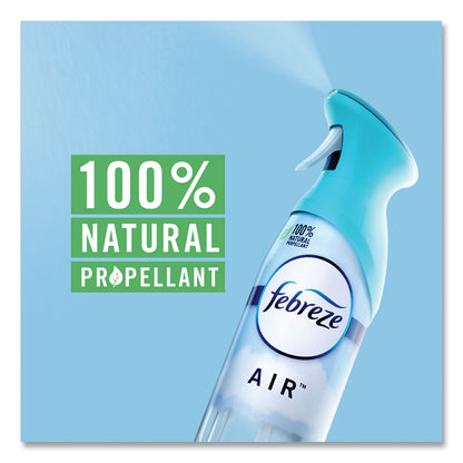 Febreze® AIR, Heavy Duty Crisp Clean, 8.8 oz Aerosol Spray, 6/Carton (PGC19924)