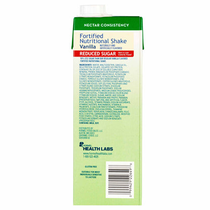Med Pass® Reduced Sugar Oral Supplement Vanilla Flavor Liquid 32 oz. Carton (1016362_CS)