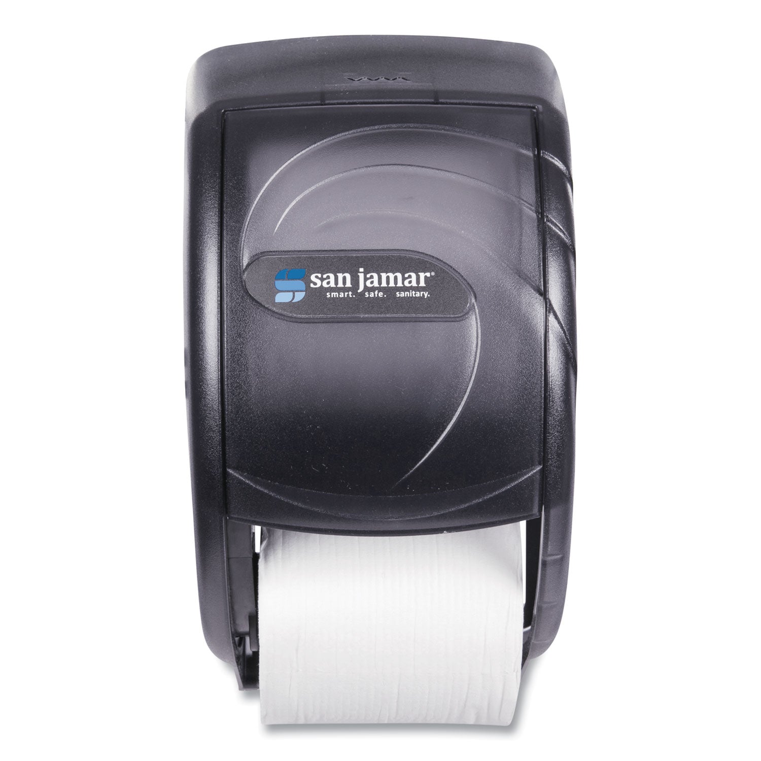 san-jamar-duett-standard-bath-tissue-dispenser-num-sjmr3590tbk_1