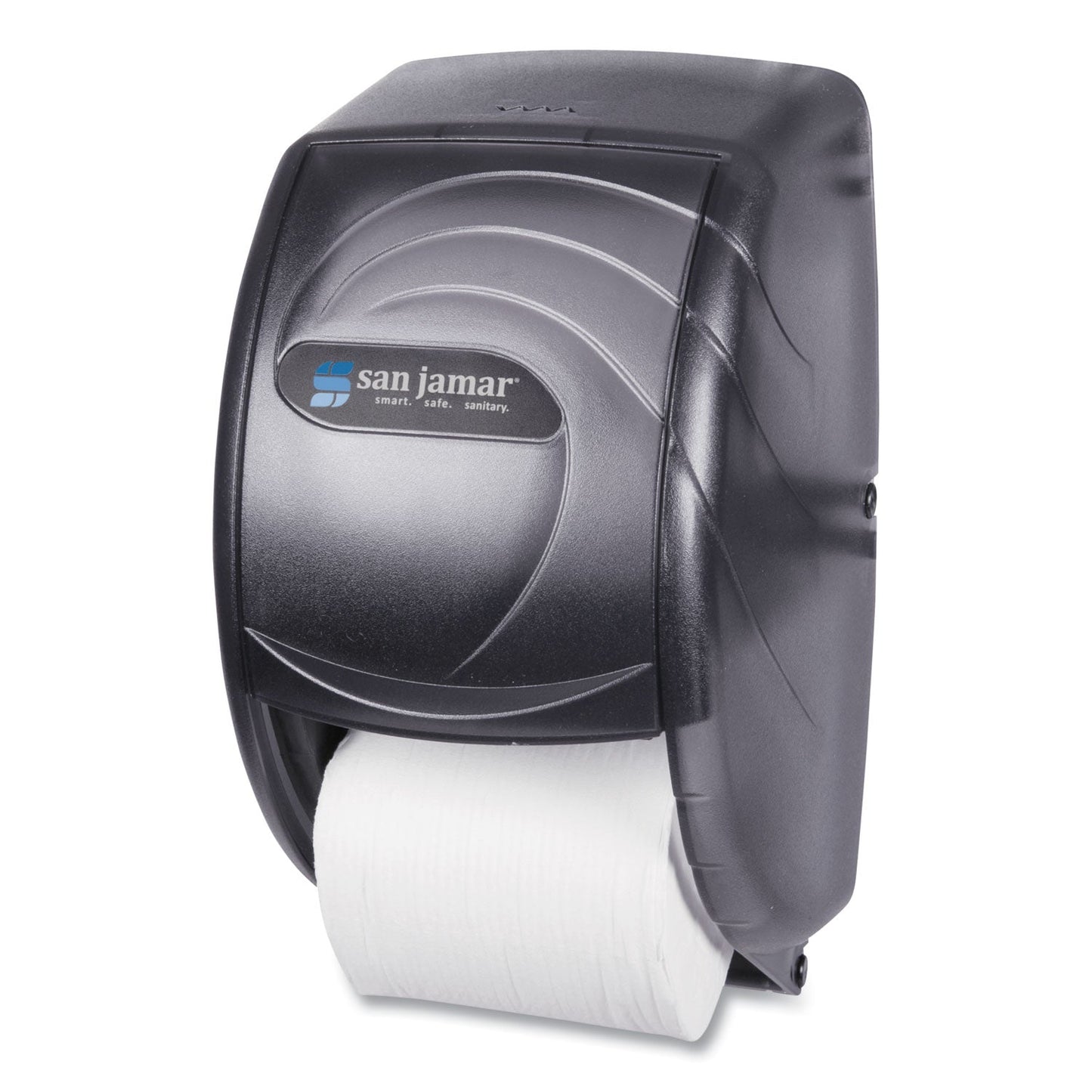 san-jamar-duett-standard-bath-tissue-dispenser-num-sjmr3590tbk_3
