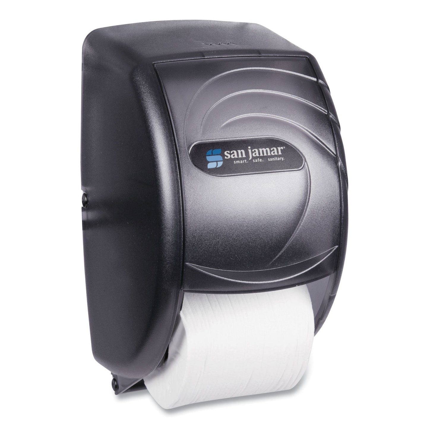 san-jamar-duett-standard-bath-tissue-dispenser-num-sjmr3590tbk_2