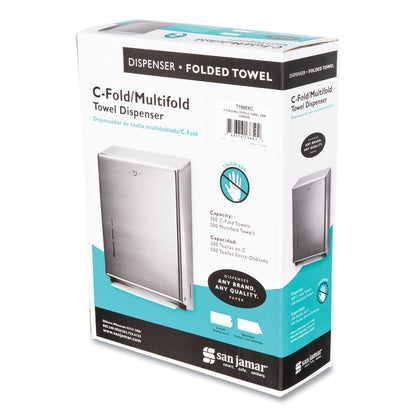 san-jamar-c-fold-multifold-towel-dispenser-num-t1900xc_4
