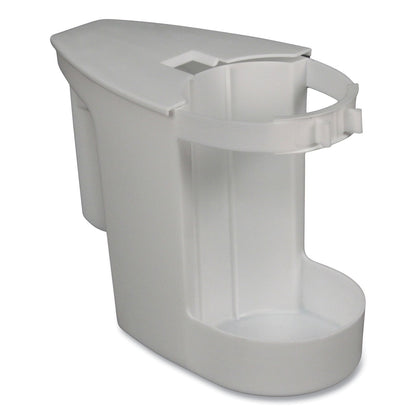 Impact® Super Toilet Bowl Caddy, Plastic, White (IMP100EA)