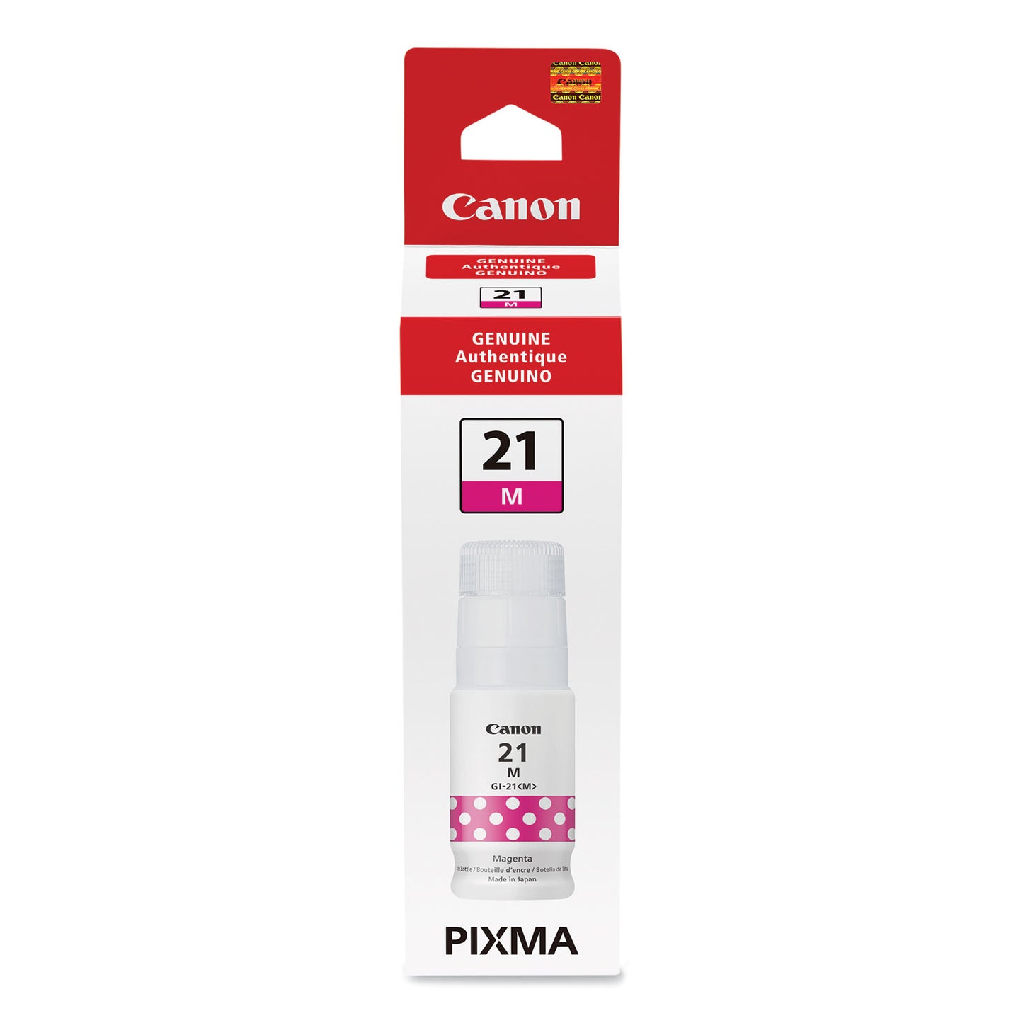 Canon® 4538C001 (GI-21) Ink, Magenta (CNM4538C001)