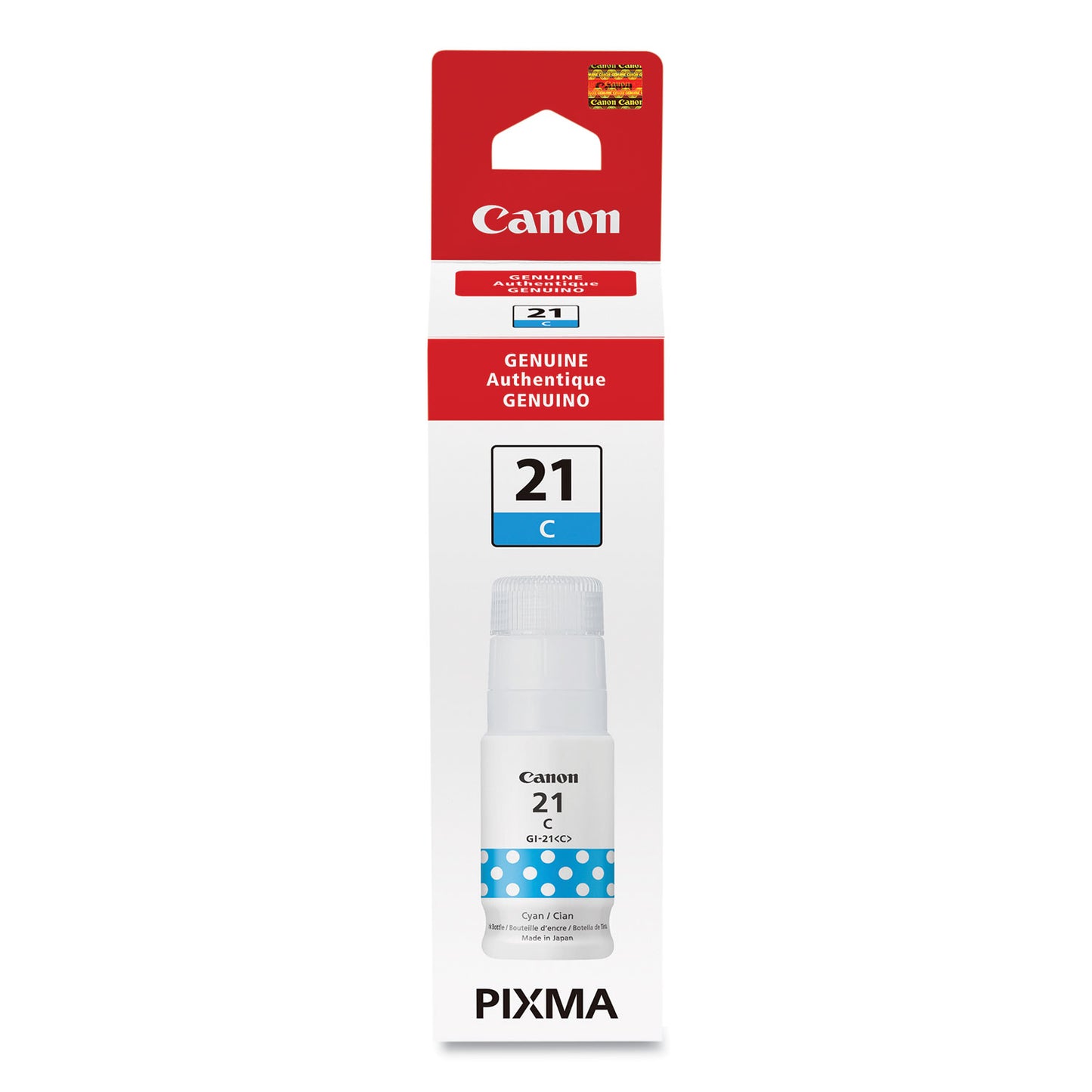 Canon® 4537C001 (GI-21) Ink, Cyan (CNM4537C001)