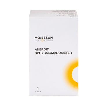 McKesson LUMEON™ Aneroid Sphygmomanometer Unit Pediatric Cuff Nylon Cuff 13 - 19.5 cm Pocket Aneroid (803189_BX)
