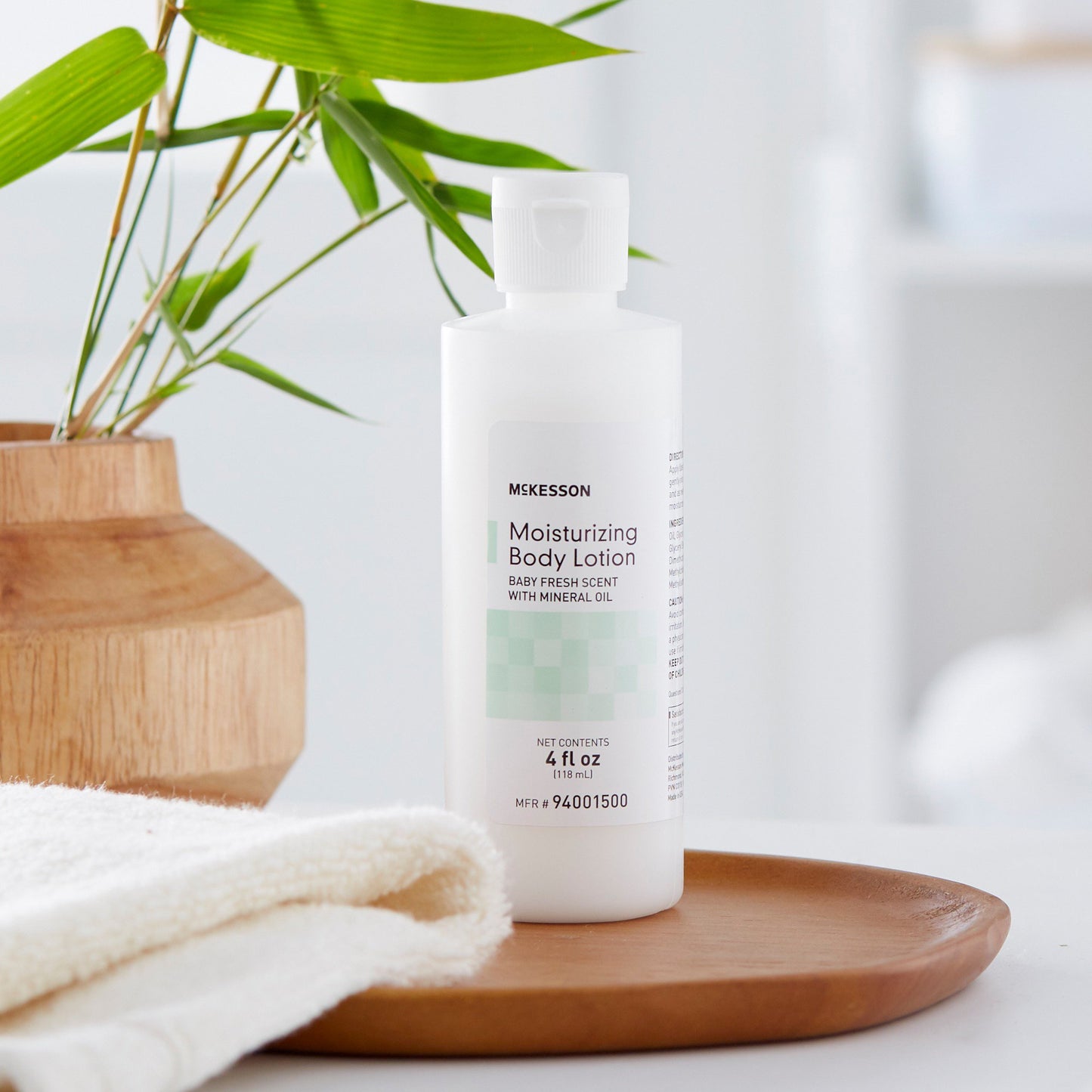 McKesson Hand and Body Moisturizer 4 oz. Bottle Baby Fresh Scent Lotion (747288_DZ)